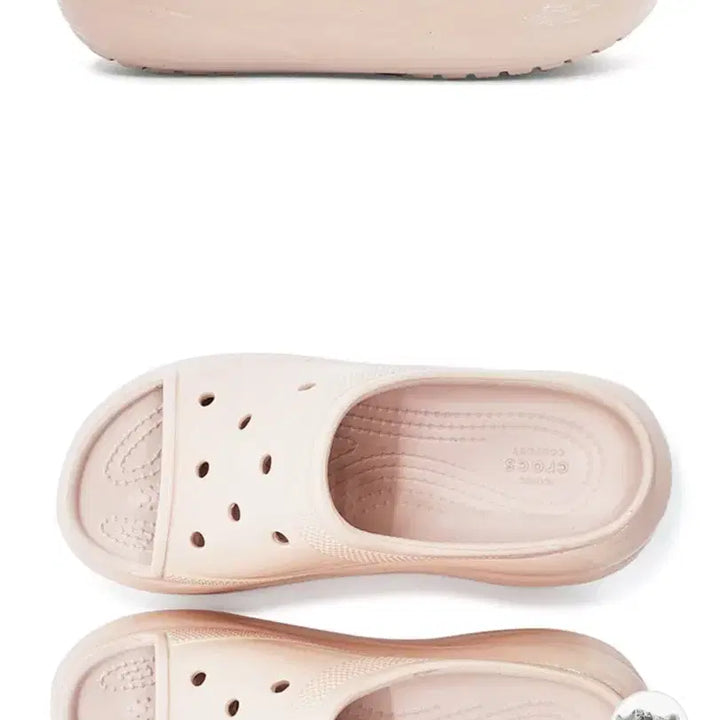 [BUNJANG] Crocs Pink Platform Sandals / 새상품 크록스 핑크 플랫폼 샌들 220사이즈