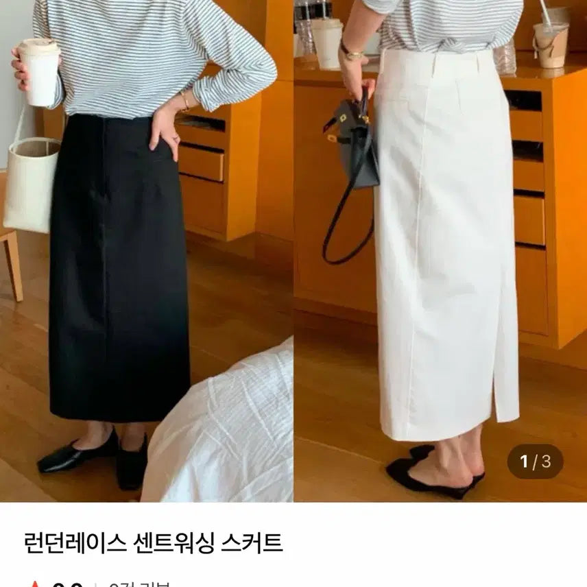 [BUNJANG] London Lace Washing Skirt Black S / 런던레이스 센트 워싱스커트 블랙 s
