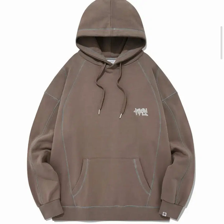[BUNJANG] FOSS 333 Brown Hoodie / 포스333 브라운 후드티