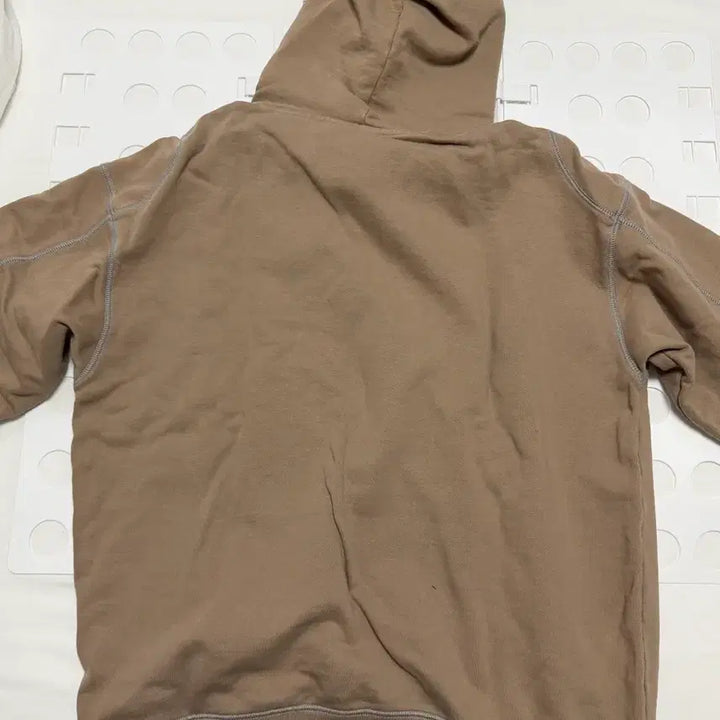 [BUNJANG] FOSS 333 Brown Hoodie / 포스333 브라운 후드티