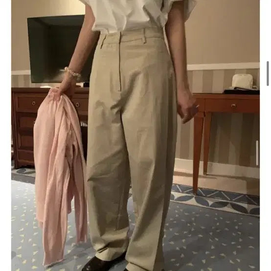 [SOLD OUT] 폴디드 와이드 팬츠 s