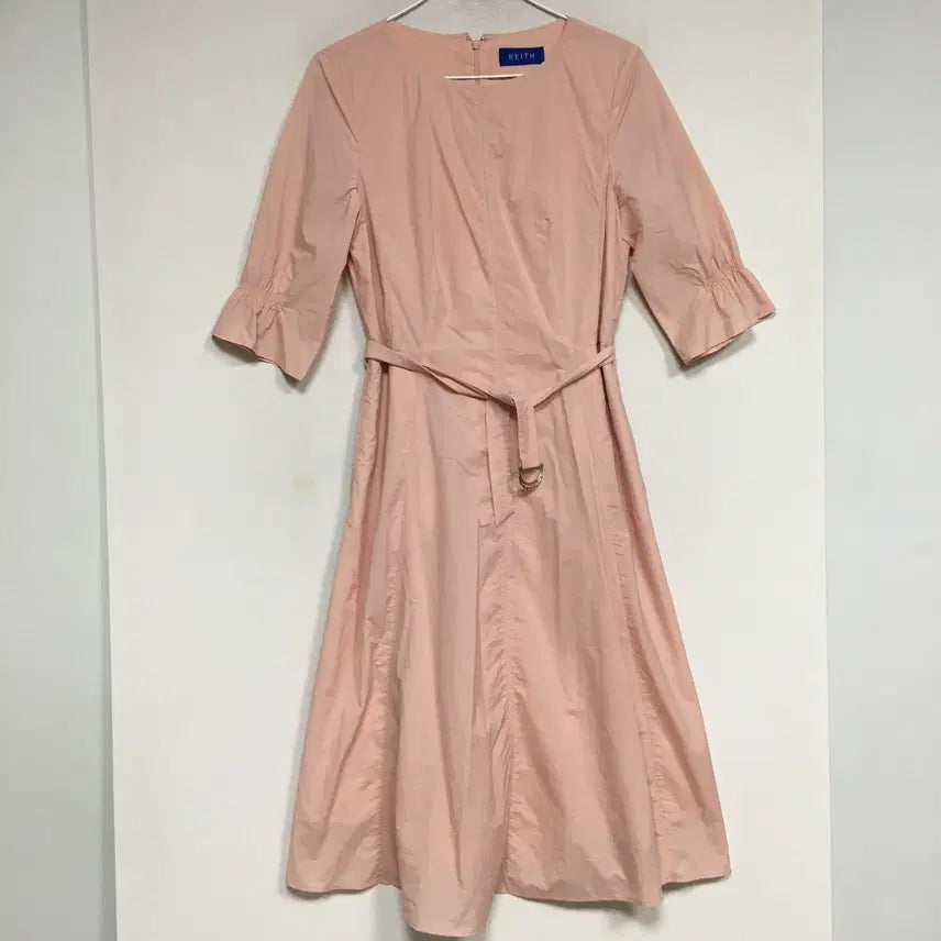 [SOLD OUT] KEITH 키이스 코튼 벨티드 원피스 55