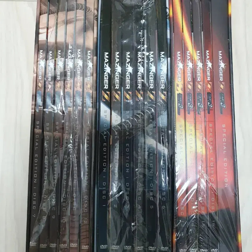 [BUNJANG] Mazinger Z DVD-BOX (Korean Version) / 마징가 Z DVD-BOX(디지팩1/2/3)(한국판)
