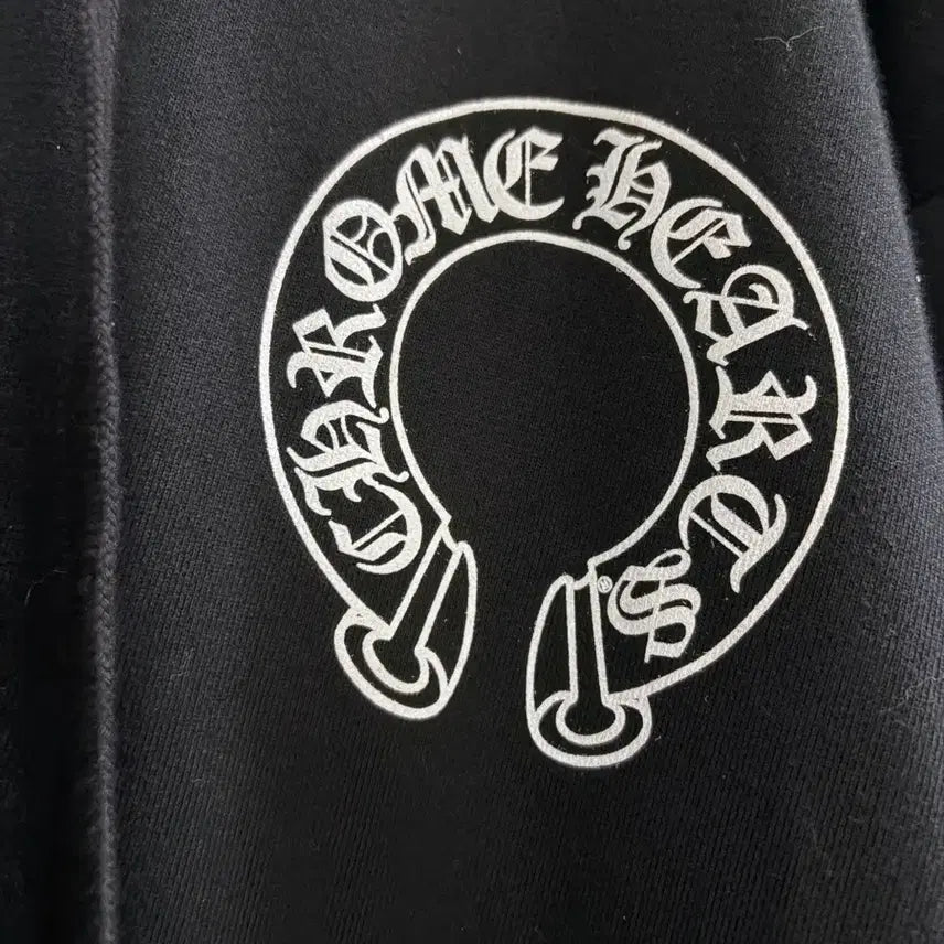 [SOLD OUT] 급처 크롬하츠 블랙 후드티 라지