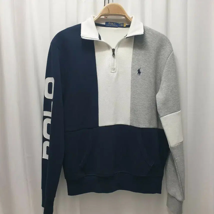 [BUNJANG] Polo Ralph Lauren Half-Zip Sweatshirt (Size S) / Polo Ralph Lauren 폴로랄프로렌 하프집업( S)