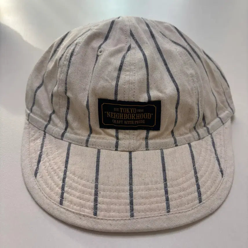 [BUNJANG] Neighborhood Stripe Mechanic Cap / 네이버후드(Neighborhood) 스트라이프 메카닉 캡