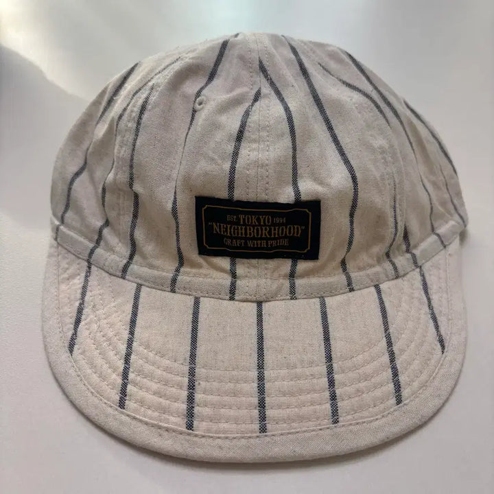 [BUNJANG] Neighborhood Stripe Mechanic Cap / 네이버후드(Neighborhood) 스트라이프 메카닉 캡