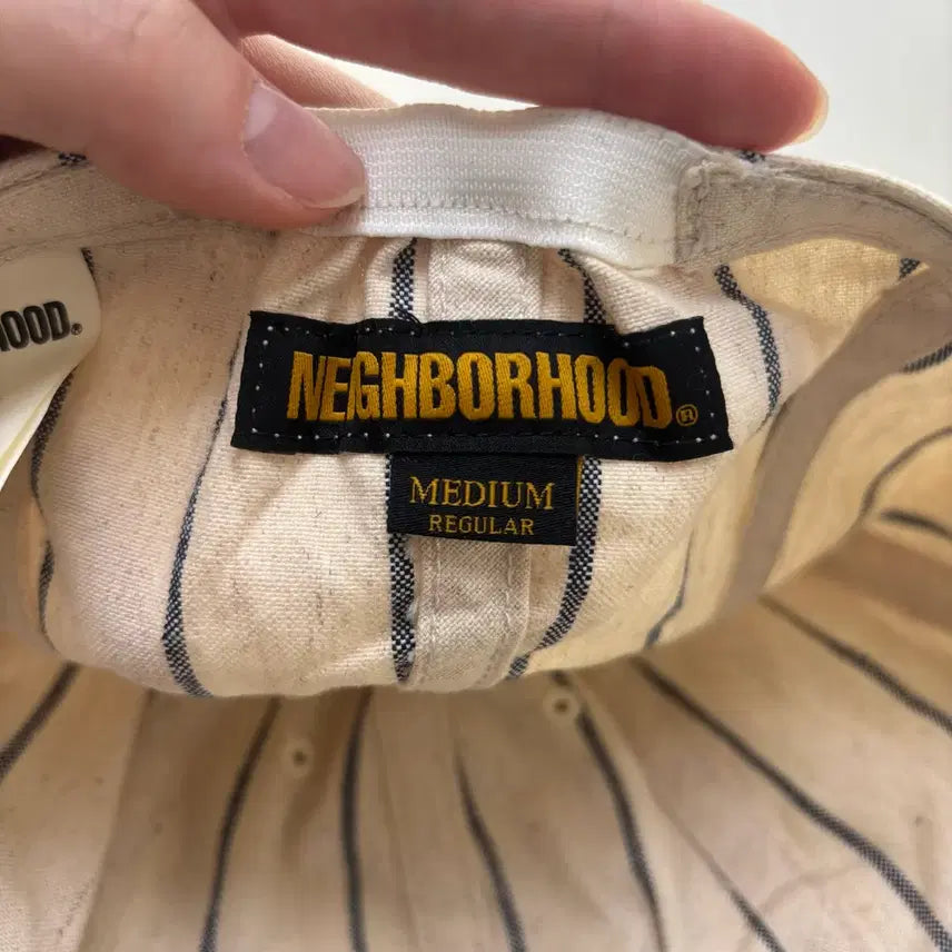 [BUNJANG] Neighborhood Stripe Mechanic Cap / 네이버후드(Neighborhood) 스트라이프 메카닉 캡
