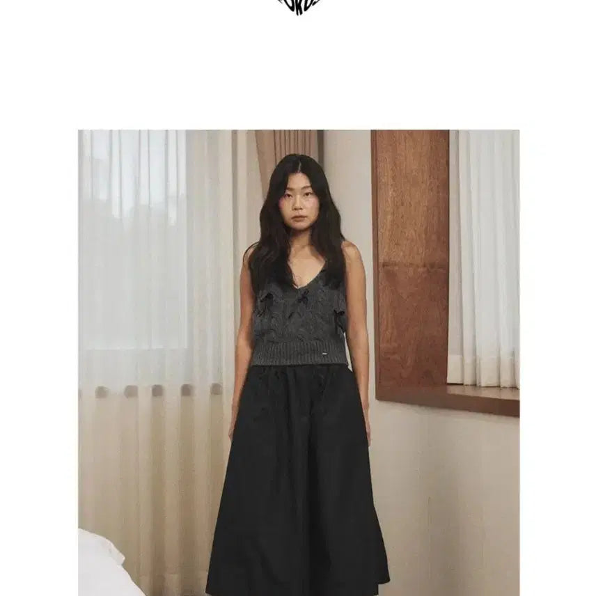 [BUNJANG] Hocus Pocus Knit Vest / *새상품*호쿠스포쿠스 니트베스트(리본포함)