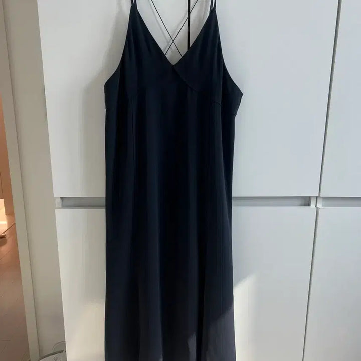 [BUNJANG] Be Muse Mansion Layered Navy Dress / 비뮤즈맨션 레이어드 네이비 원피스