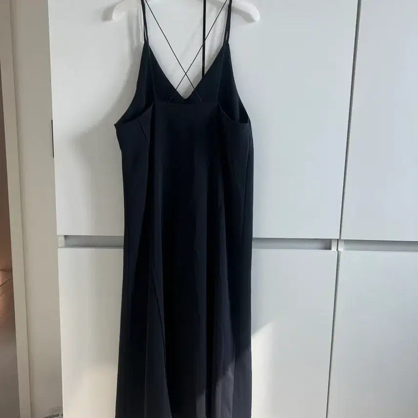 [BUNJANG] Be Muse Mansion Layered Navy Dress / 비뮤즈맨션 레이어드 네이비 원피스