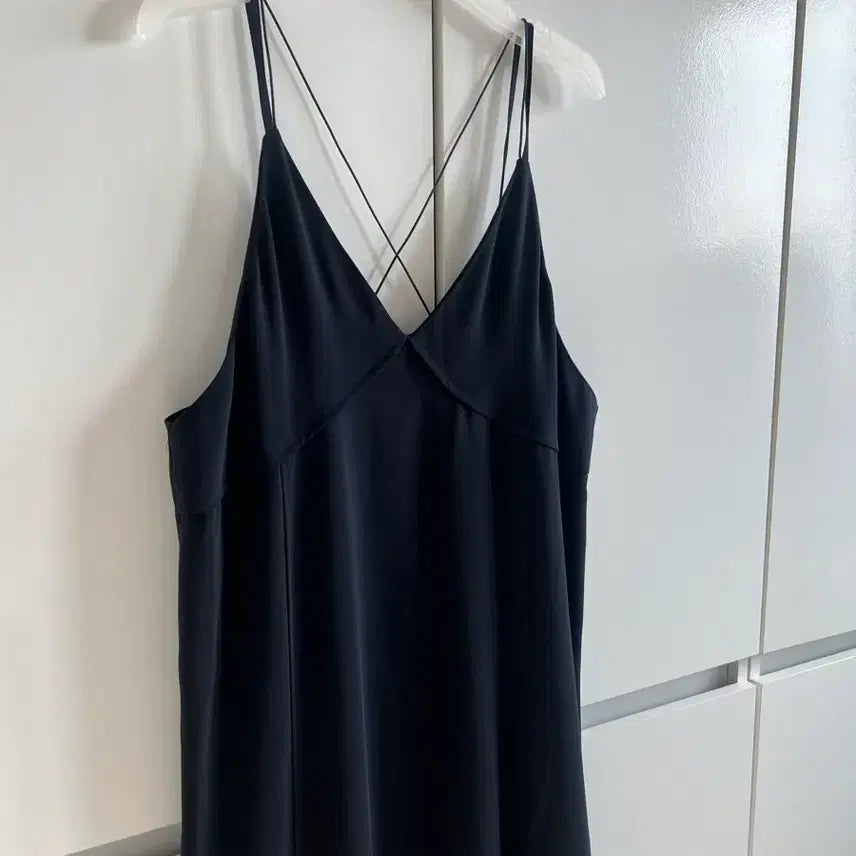[BUNJANG] Be Muse Mansion Layered Navy Dress / 비뮤즈맨션 레이어드 네이비 원피스
