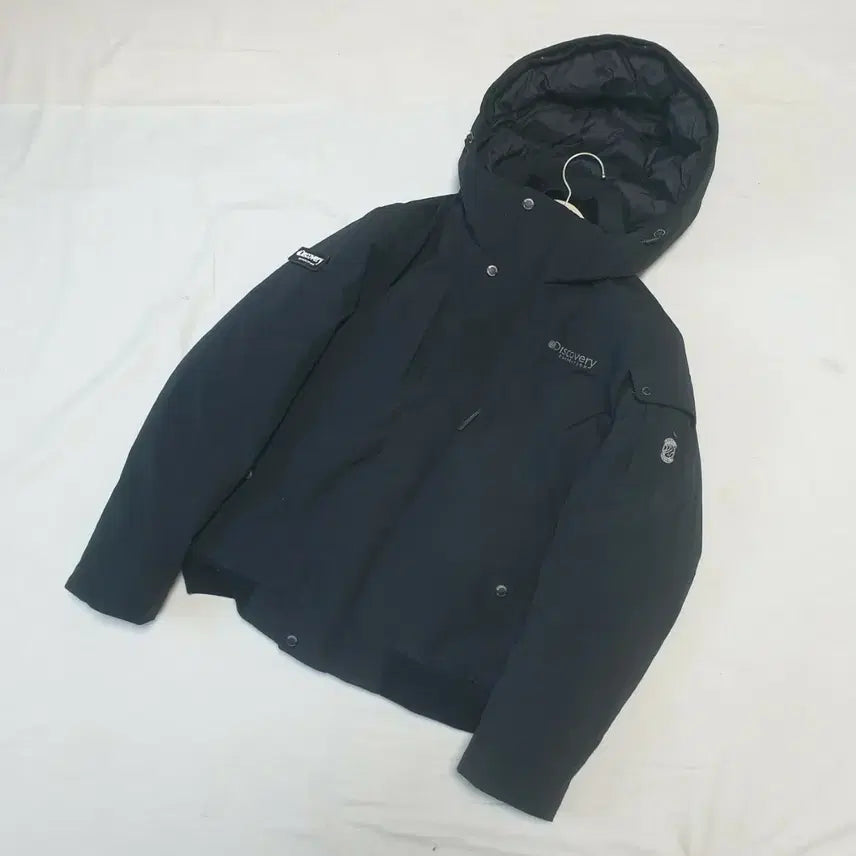 [BUNJANG] Discovery Black Down Padded Jacket / 디스커버리 블랙 다운 패딩