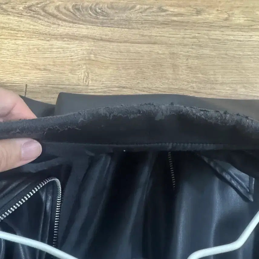 [BUNJANG] Place Studio Oversized Leather Blouson Jacket / 플레이스 스튜디오 오버핏 블루종 레더 자켓 팝니다