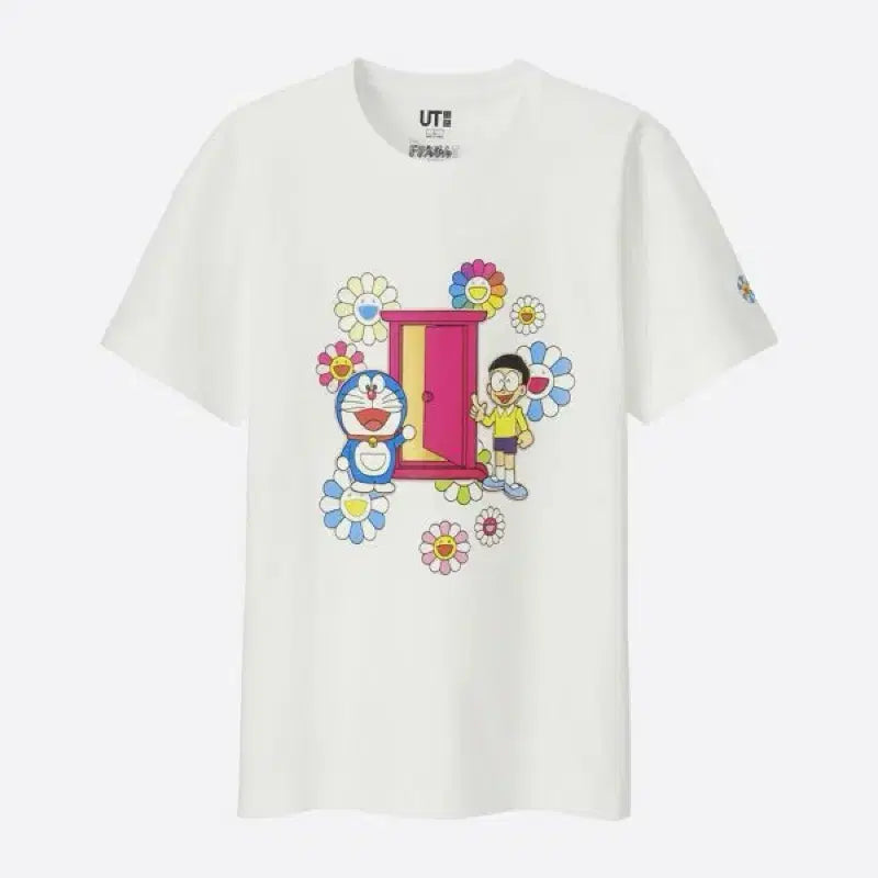 [BUNJANG] Uniqlo Takashi Murakami Short Sleeve XXL / Uniqlo x Murakami Takashi 도라에몽 반팔 XXL