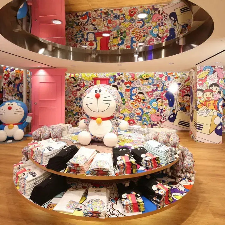 [BUNJANG] Uniqlo Takashi Murakami Short Sleeve XXL / Uniqlo x Murakami Takashi 도라에몽 반팔 XXL