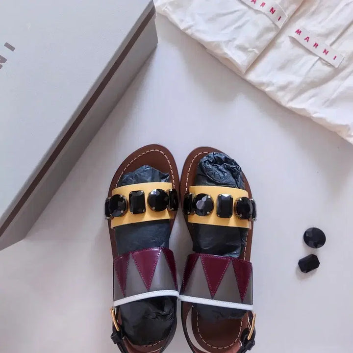 [BUNJANG] Marni Jewelry Sandals / 마르니 쥬얼리 샌들