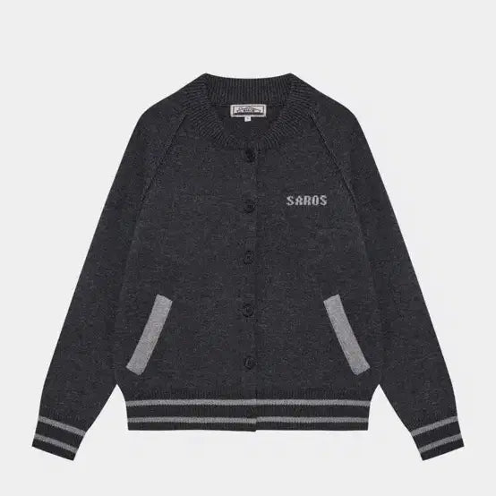 [BUNJANG] Saros Charcoal Cardigan / 사로스 가디건 (1)