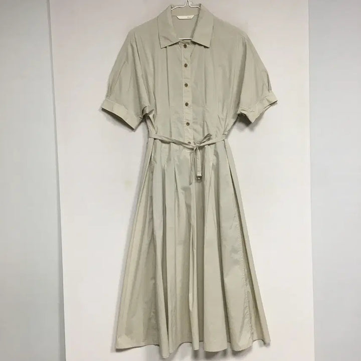 [BUNJANG] 24 GCUT Belted Shirt Dress / 24 GCUT 지컷 턱 디테일 벨티드 원피스 55