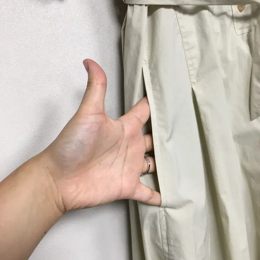 [BUNJANG] 24 GCUT Belted Shirt Dress / 24 GCUT 지컷 턱 디테일 벨티드 원피스 55