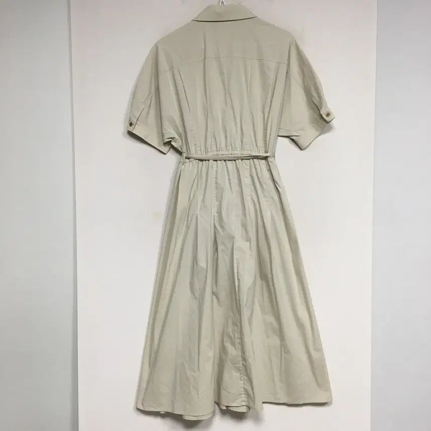 [BUNJANG] 24 GCUT Belted Shirt Dress / 24 GCUT 지컷 턱 디테일 벨티드 원피스 55