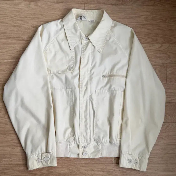 [BUNJANG] Vintage Cream Ivory Blouson Jacket / Vintage blouson jacket 빈티지 블루종 자켓