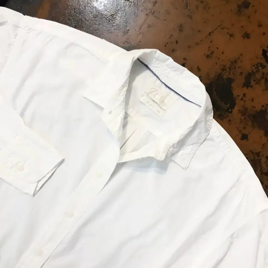 [BUNJANG] J.Crew White Cotton Shirt Women&