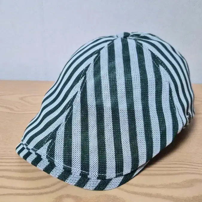 [BUNJANG] Pierre Cardin Green Herringbone Hunting Cap 58cm / 피에르가르뎅 녹색 흐트라이프 헌팅캡 58cm
