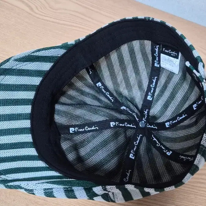 [BUNJANG] Pierre Cardin Green Herringbone Hunting Cap 58cm / 피에르가르뎅 녹색 흐트라이프 헌팅캡 58cm