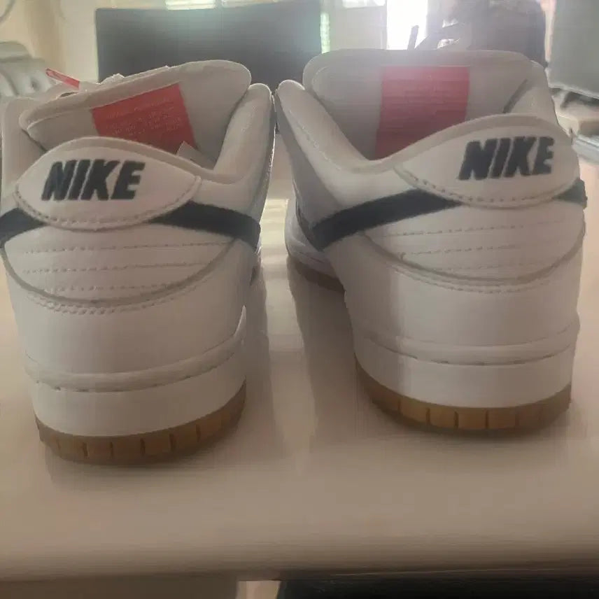 [BUNJANG] Nike SB Dunk Low Pro ISO White Navy Sneakers / 나이키 SB 덩크 로우 프로 ISO 오렌지 라벨 화이트 네이비