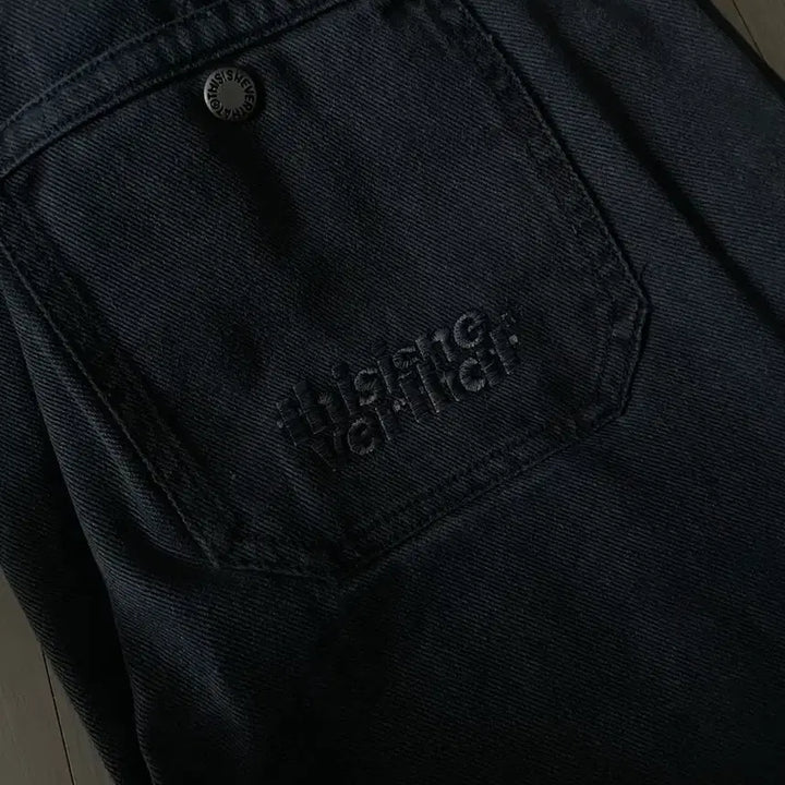 [BUNJANG] thisisneverthat Overdyed Pants Washed Navy (M) / 디스이즈네버댓 오버다이드 팬츠 워시드 네이비 (M)
