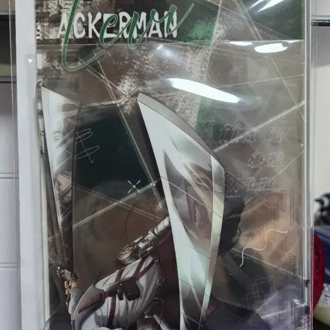 [BUNJANG] Y Line Attack on Titan Levi Diorama Acrylic Stand / 와이라인(Y Line) 진격의 거인 리바이 디오라마 아크릴 스탠드