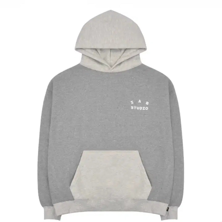 [BUNJANG] IAB Studio Dual Gray Hoodie / (네고연락)아이앱 스튜디오 후드 듀얼 그레이