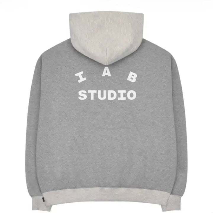 [BUNJANG] IAB Studio Dual Gray Hoodie / (네고연락)아이앱 스튜디오 후드 듀얼 그레이