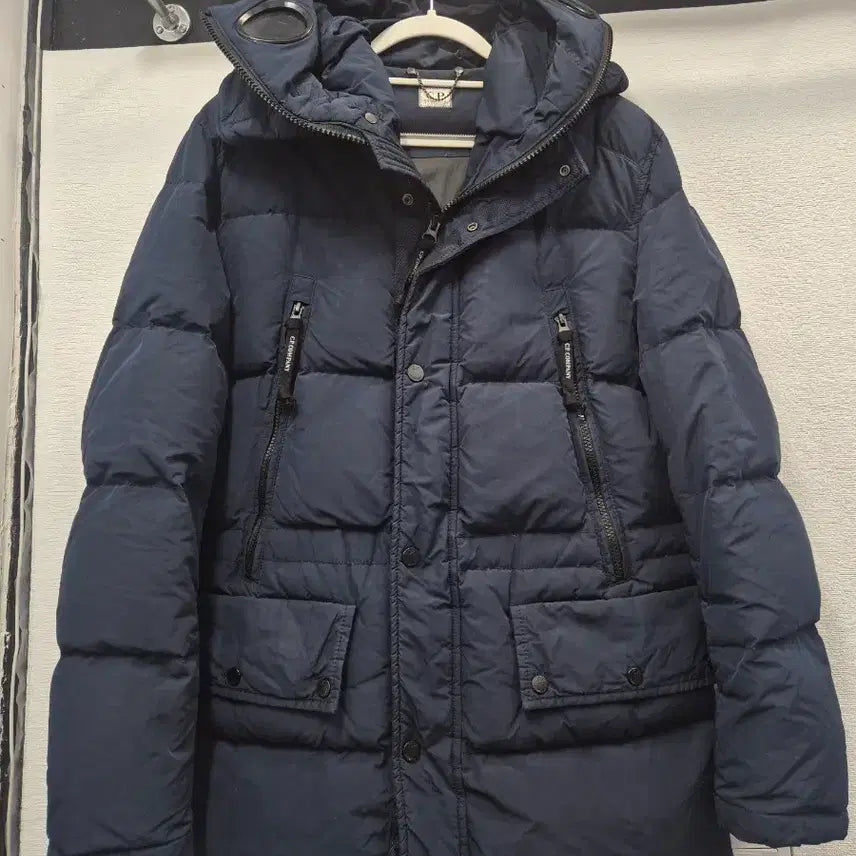 [BUNJANG] CP Company Navy Goggle Padded Jacket / CP 컴퍼니 고글 네이비 패딩 점퍼 / 105 (정품)