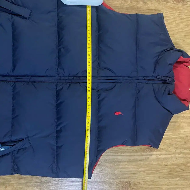 [BUNJANG] Polo Ralph Lauren Reversible Padded Vest / 폴로 랄프로렌 네이비/레드 양면 패딩 조끼