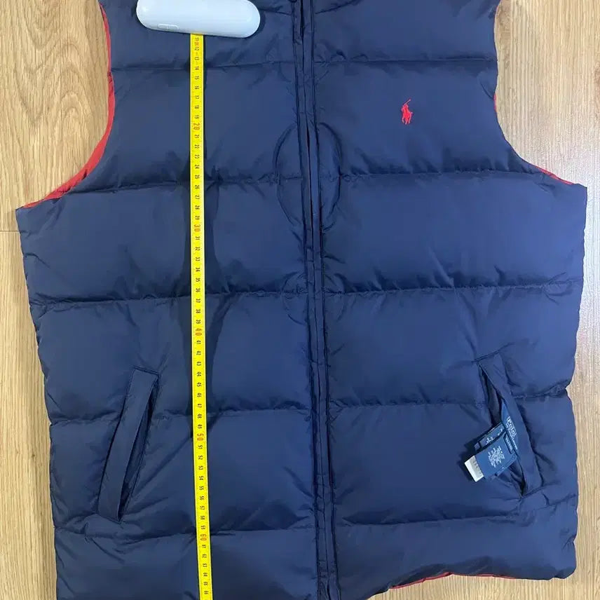 [BUNJANG] Polo Ralph Lauren Reversible Padded Vest / 폴로 랄프로렌 네이비/레드 양면 패딩 조끼