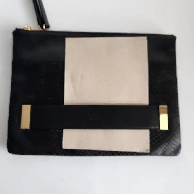 [BUNJANG] Samantha Thavasa Black Clutch Bag / 사만다타바사 블랙 클러치 백