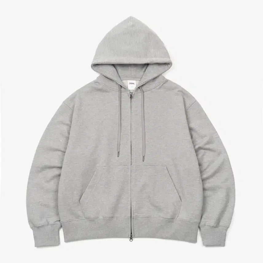 [BUNJANG] S 2-Way Hooded Zip-Up Gray / (S)투웨이 후드집업 그레이