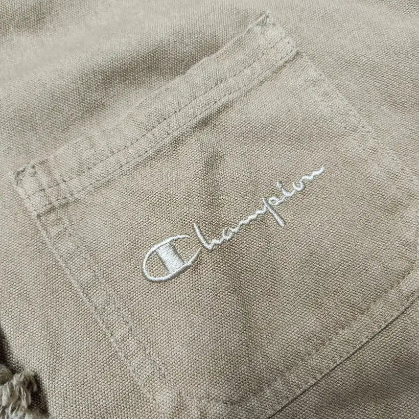 [BUNJANG] Champion Denim Oversized Hoodie Jacket / 정품 챔피온 남성 면 데님 오버핏 후드 집업 자켓 M (95~100)