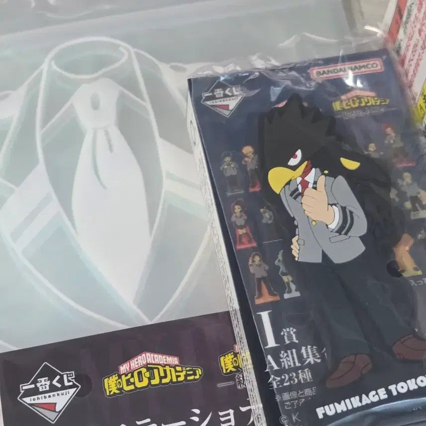 [BUNJANG] My Hero Academia Endeavor &amp; Tokoyami Figure Bundle / 나히아 최강점프 1월호 부록 이어지는 마음 피규어