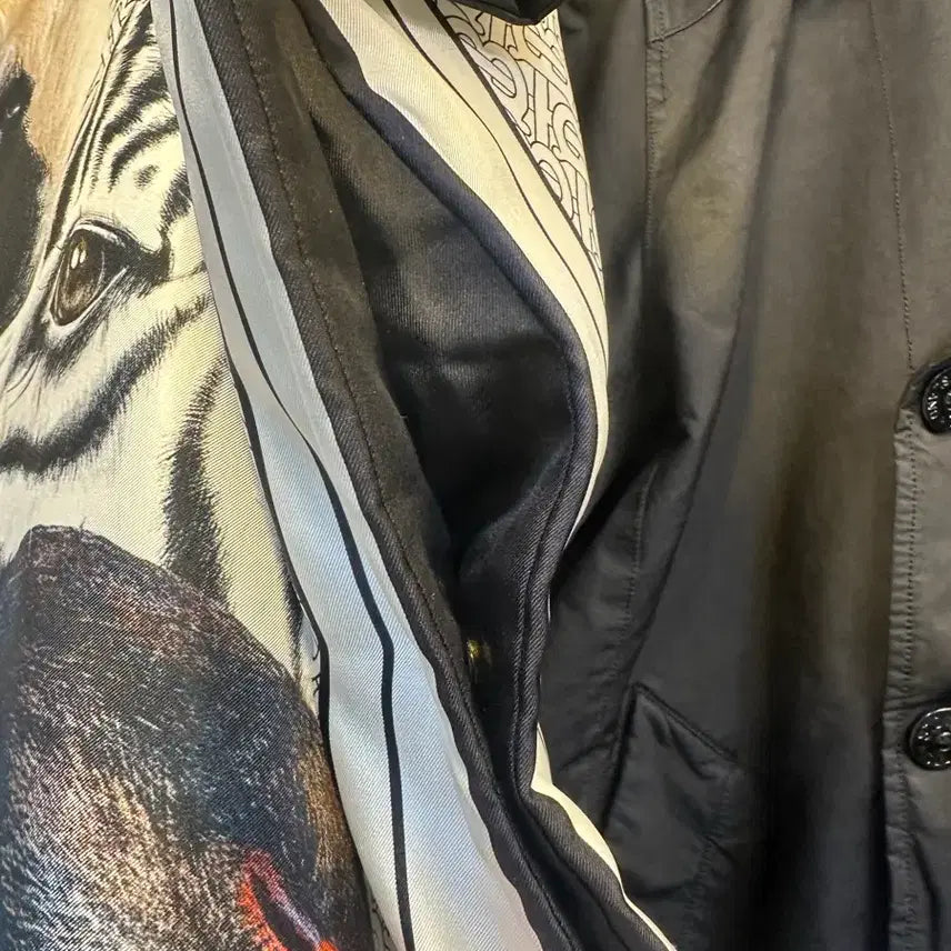 [BUNJANG] Burberry Claudia Silk Cape / 버버리 클라우디아 실크 케이프