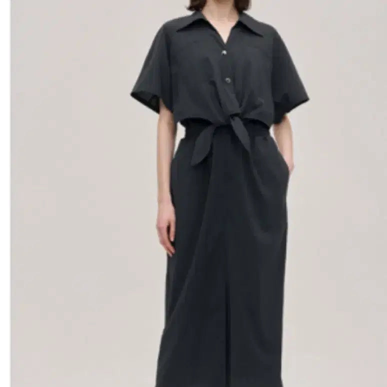 [BUNJANG] System Navy Long Dress / 시스템  원피스