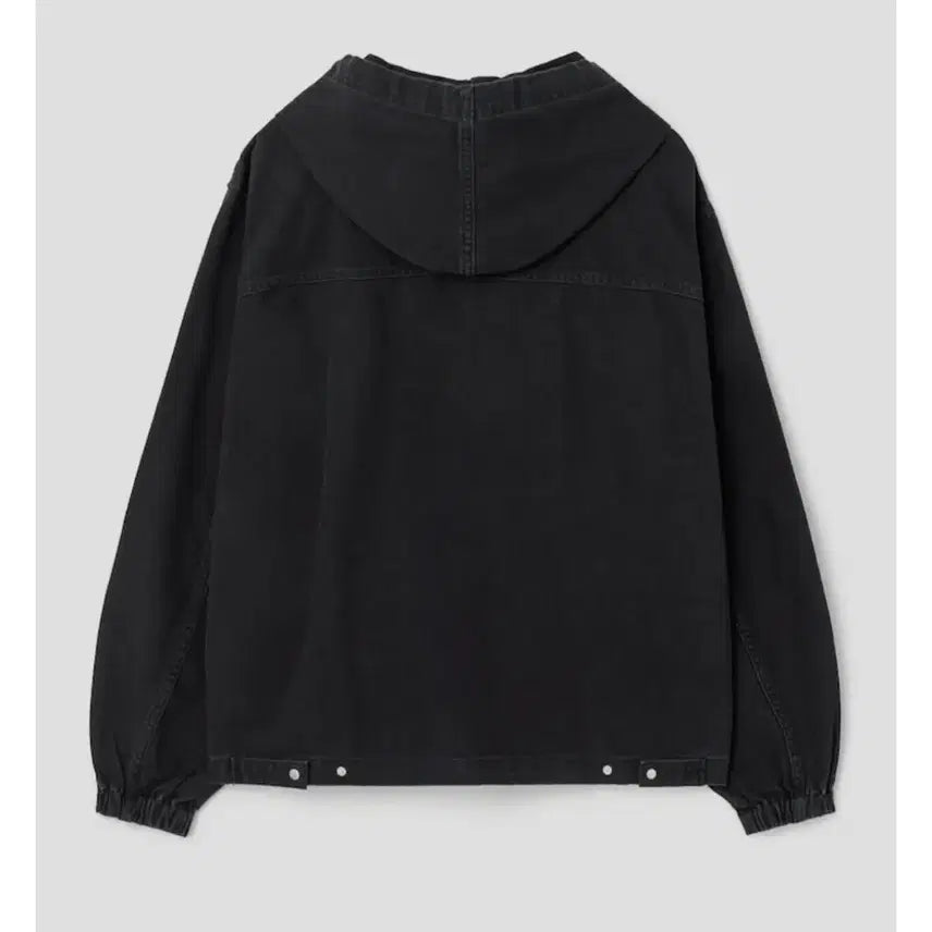 [BUNJANG] 8 Seconds Cotton Oxford Hooded Zip-Up Jacket / 에잇세컨즈 코튼 옥스포드 후드 집업