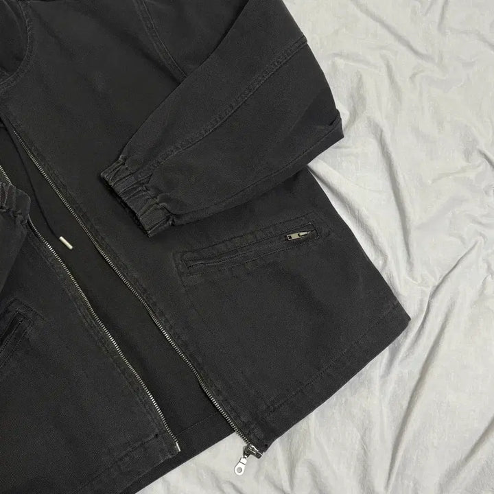 [BUNJANG] 8 Seconds Cotton Oxford Hooded Zip-Up Jacket / 에잇세컨즈 코튼 옥스포드 후드 집업