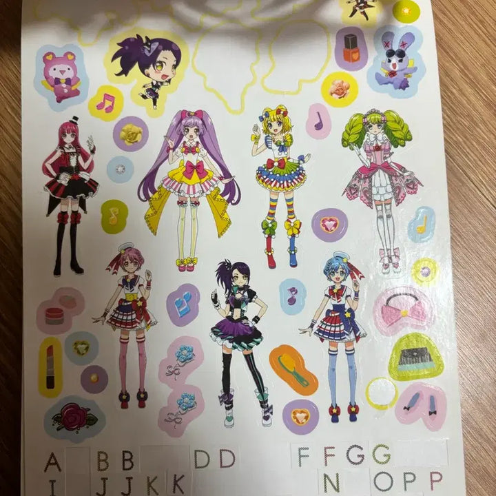 [BUNJANG] PriPara Card &amp; Lucky Ticket Set / 고전문구) 프리파라 카드&amp;행운 티켓 만들기