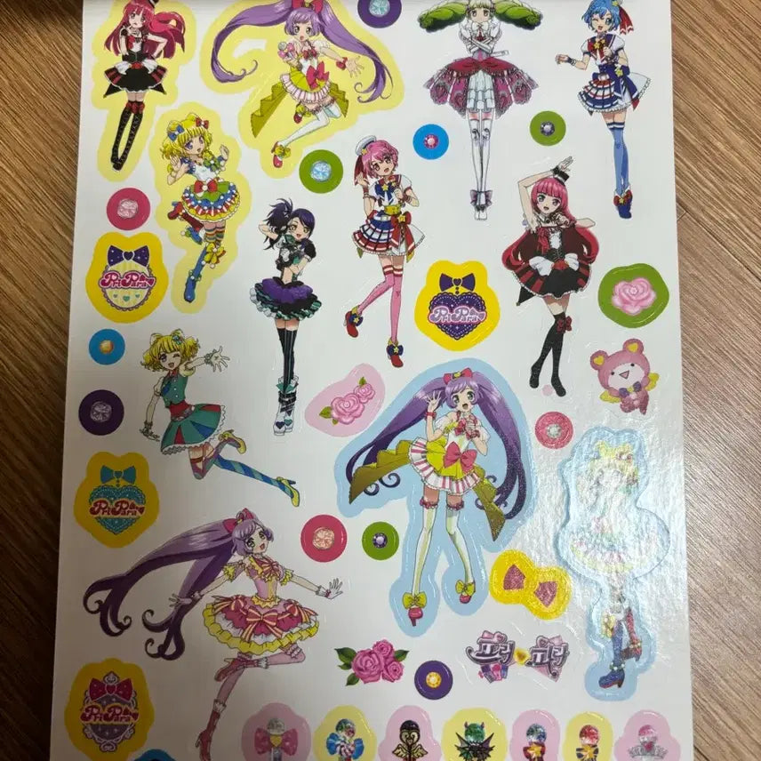 [BUNJANG] PriPara Card &amp; Lucky Ticket Set / 고전문구) 프리파라 카드&amp;행운 티켓 만들기