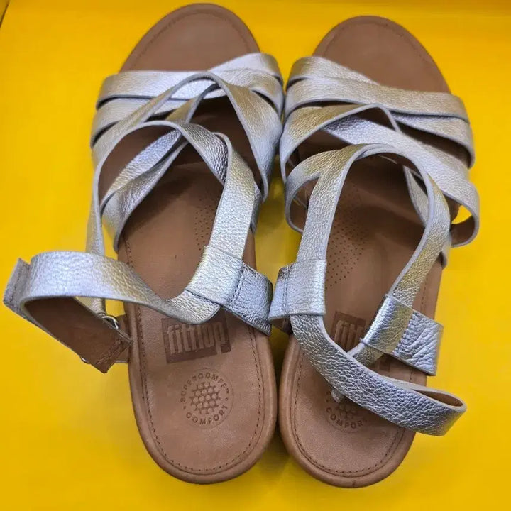 [BUNJANG] Fitflop Dash Leather Strap Sandals EU41 / 핏플랍 Dash 레더 스트랩 샌들 EU41 (255~260)