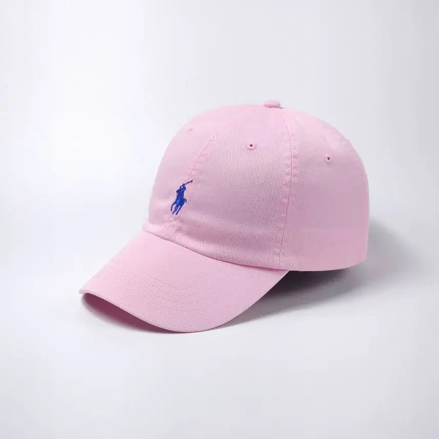[BUNJANG] Polo Pink Vintage Ball Cap / 폴로 핑크 빈티지 볼캡 모자