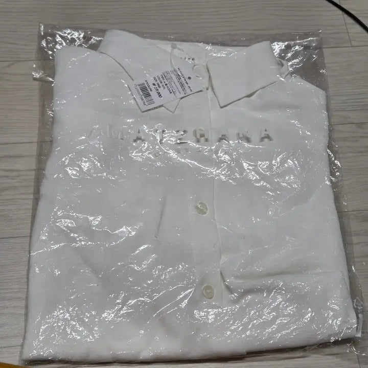 [BUNJANG] MATZHANA Ivory Long Sleeve Shirt / MATZHANA 아이보리 긴팔 셔츠 새상품